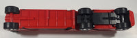 2002 Mattel Hot Wheels Semi Truck Auto Hauler Carrying Case Red 20 1/2" Long Plastic Die Cast Toy Car Vehicle