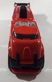 2002 Mattel Hot Wheels Semi Truck Auto Hauler Carrying Case Red 20 1/2" Long Plastic Die Cast Toy Car Vehicle