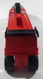 2002 Mattel Hot Wheels Semi Truck Auto Hauler Carrying Case Red 20 1/2" Long Plastic Die Cast Toy Car Vehicle