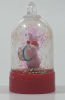 Rare Energizer Bunny 2" Tall Plastic Snow Globe Key Chain