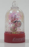 Rare Energizer Bunny 2" Tall Plastic Snow Globe Key Chain