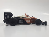 Vintage 1989 Imperial Hypersonic Bullet Car #19 Mobil 1 Duracell Formula 1 Black Copper White 5 3/4" Long Plastic and Metal Die Cast Toy Race Car Vehicle
