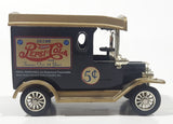 Vintage Golden Wheels Pepsi Cola Ford Model T Delivery Truck Black and Gold Die Cast Toy Car Vehicle