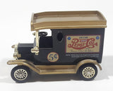 Vintage Golden Wheels Pepsi Cola Ford Model T Delivery Truck Black and Gold Die Cast Toy Car Vehicle