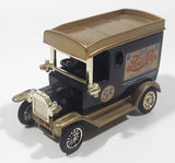 Vintage Golden Wheels Pepsi Cola Ford Model T Delivery Truck Black and Gold Die Cast Toy Car Vehicle