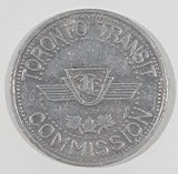 Vintage 1954 TTC Toronto Transit Commission Metal Coin Token