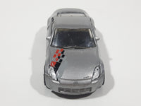 Rare 2008 Matchbox Sports Cars Nissan 350Z Metalflake Silver Die Cast Toy Car Vehicle