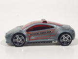 2008 Hot Wheels Top Speed GT Mitsubishi Eclipse Concept Official Pace Car Pearl Grey Die Cast Toy Race Car Vehicle