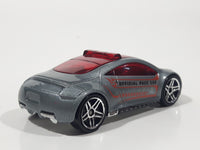 2008 Hot Wheels Top Speed GT Mitsubishi Eclipse Concept Official Pace Car Pearl Grey Die Cast Toy Race Car Vehicle