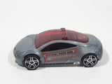 2008 Hot Wheels Top Speed GT Mitsubishi Eclipse Concept Official Pace Car Pearl Grey Die Cast Toy Race Car Vehicle