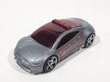 2008 Hot Wheels Top Speed GT Mitsubishi Eclipse Concept Official Pace Car Pearl Grey Die Cast Toy Race Car Vehicle