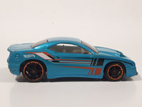 2017 Hot Wheels Mystery Models (Series 2) Rapid Transit Teal Blue Die Cast Toy Car Vehicle