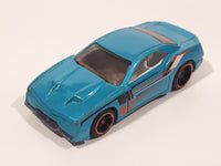 2017 Hot Wheels Mystery Models (Series 2) Rapid Transit Teal Blue Die Cast Toy Car Vehicle