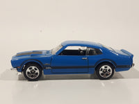 2010 Hot Wheels '71 Maverick Grabber Blue Die Cast Toy Muscle Car Vehicle