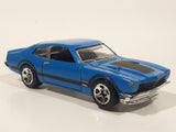 2010 Hot Wheels '71 Maverick Grabber Blue Die Cast Toy Muscle Car Vehicle