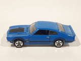 2010 Hot Wheels '71 Maverick Grabber Blue Die Cast Toy Muscle Car Vehicle