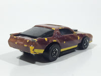 1990 Hot Wheels Color Changers Camaro Brown and Yellow Die Cast Toy Car Vehicle