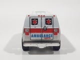 2010 Hot Wheels Race World - City '70s Van Ambulance White Die Cast Toy Car Vehicle