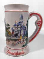 Disney Disneyland 6 1/2" Tall Embossed Ceramic Beer Mug Stein