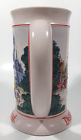 Disney Disneyland 6 1/2" Tall Embossed Ceramic Beer Mug Stein