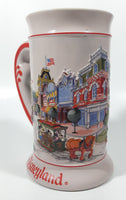 Disney Disneyland 6 1/2" Tall Embossed Ceramic Beer Mug Stein