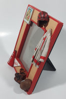 Coca Cola Go Team Football Themed 3D Resin 3 1/2" x 5" Picture Frame