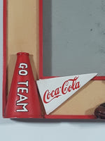 Coca Cola Go Team Football Themed 3D Resin 3 1/2" x 5" Picture Frame