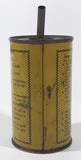 Vintage Coleman Measuring Can for Instant Lightning Irons 5 1/4" Tall Yellow Metal Pourer