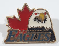 East Gwillimbury Eagles Hockey Team 1" x 1 1/4" Enamel Metal Lapel Pin