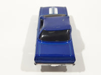 2016 Hot Wheels Muscle Mania '63 Chevy II Blue Die Cast Toy Muscle Car Vehicle Crushed Roof