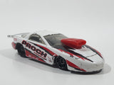 2001 Hot Wheels Pro Stock Firebird White Die Cast Toy Race Car Vehicle