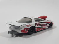 2001 Hot Wheels Pro Stock Firebird White Die Cast Toy Race Car Vehicle