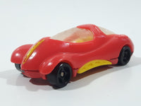 1995 Hot Wheels Power Circuit Red and Yellow Die Cast Toy Car Vehicle McDonald's Happy Meal