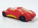 1995 Hot Wheels Power Circuit Red and Yellow Die Cast Toy Car Vehicle McDonald's Happy Meal