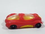 1995 Hot Wheels Power Circuit Red and Yellow Die Cast Toy Car Vehicle McDonald's Happy Meal