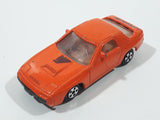 Vintage Speedline Mazda RX-7 Orange Die Cast Toy Car Vehicle