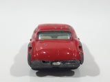 Yatming No. 1079 1957 Chevrolet Corvette Red Die Cast Toy Car Vehicle with Opening Doors (Missing windshield Pillars)