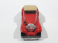 Vintage 1983 Hot Wheels Mercedes 540K Red Die Cast Toy Classic Car Vehicle WW