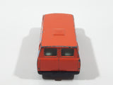 Vintage Yatming No. 1501 Ford Econoline E-150 Van Orange Die Cast Toy Car Vehicle