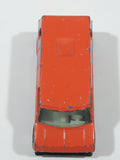 Vintage Yatming No. 1501 Ford Econoline E-150 Van Orange Die Cast Toy Car Vehicle