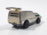 Vintage 1979 Hot Wheels Golden Machines Spoiler Sport Van Originally Gold Chrome Die Cast Toy Car Vehicle Hong Kong 2 Rear window Version