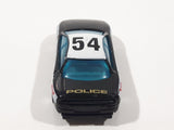 1997 Hot Wheels '93 Warner Oldsmobile Aurora Black and White #54 Police Cop K-9 Unit Cruiser Die Cast Toy Car Vehicle 7SP