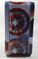 Marvel Comics Captain America Tin Metal Lunch Box Container