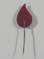 Vintage Red Cross 3/8" x 5/8" Plastic Pin