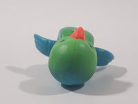 1993 Littlest Pet Shop Zoo Keep Me Safe Pets Jungle Bunch Parrot Bird 1 5/8" Tall Plastic Toy Figure