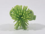 Koosh Ball Style Farm Animal Critter Green Pig 1 3/4" Toy Spiky Figure