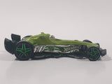 2008 Hot Wheels Hybrid Racers F-Racer Light Green Die Cast Toy Race Car Vehicle