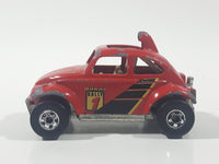 1998 Hot Wheels Baja Bug Volkswagen VW Beetle Red Die Cast Toy Car Vehicle