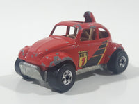 1998 Hot Wheels Baja Bug Volkswagen VW Beetle Red Die Cast Toy Car Vehicle