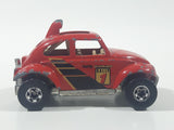 1998 Hot Wheels Baja Bug Volkswagen VW Beetle Red Die Cast Toy Car Vehicle